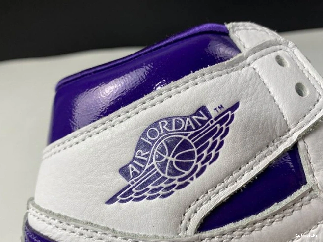 Fashionable RETRO JORDAN CD0461- 822 AIR COURT 1 PURPLE HIGH 0114